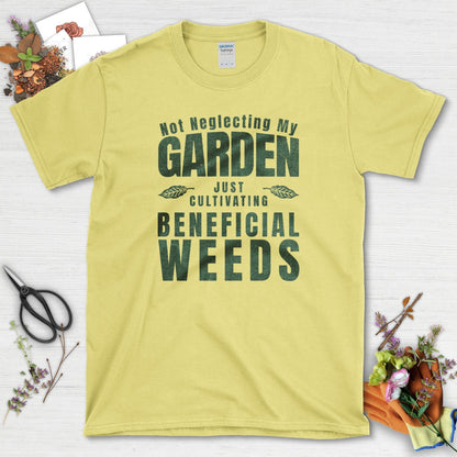 Beneficial Weeds T-Shirt Cornsilk / S Physical Item