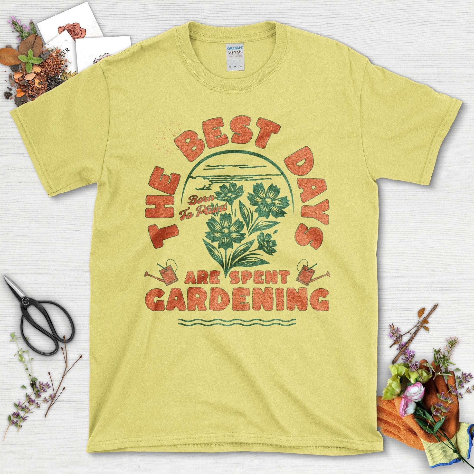 Best Days Gardening T-Shirt Cornsilk / S T-Shirt