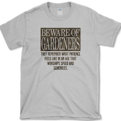 Beware of Gardeners T-Shirt Sport Grey / S Physical Item