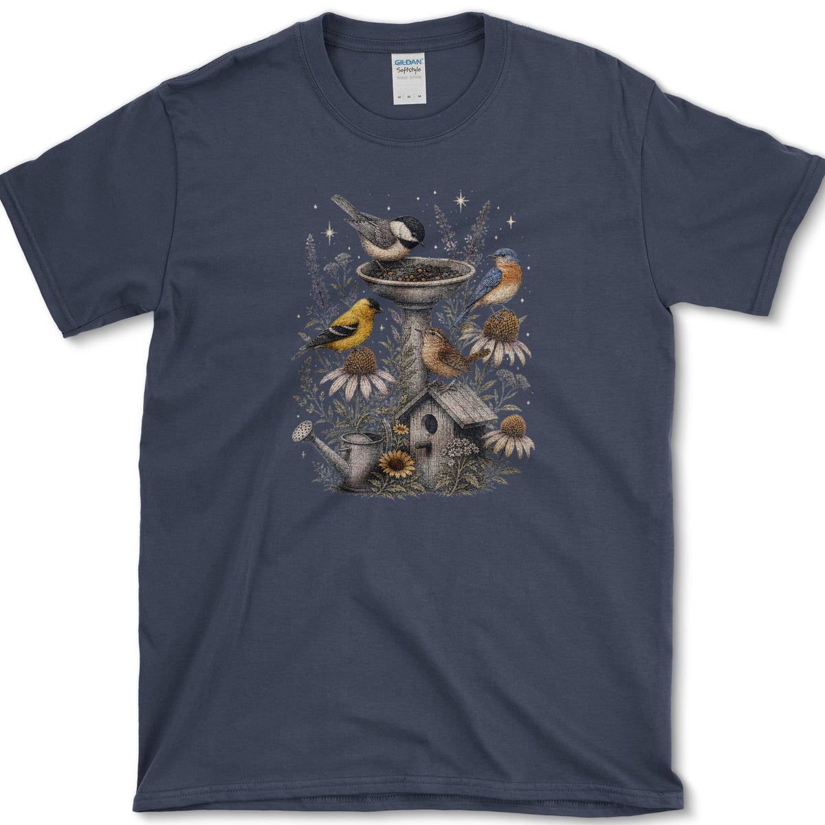Bird Friendly Gardener T-Shirt S / Navy Essential Tees