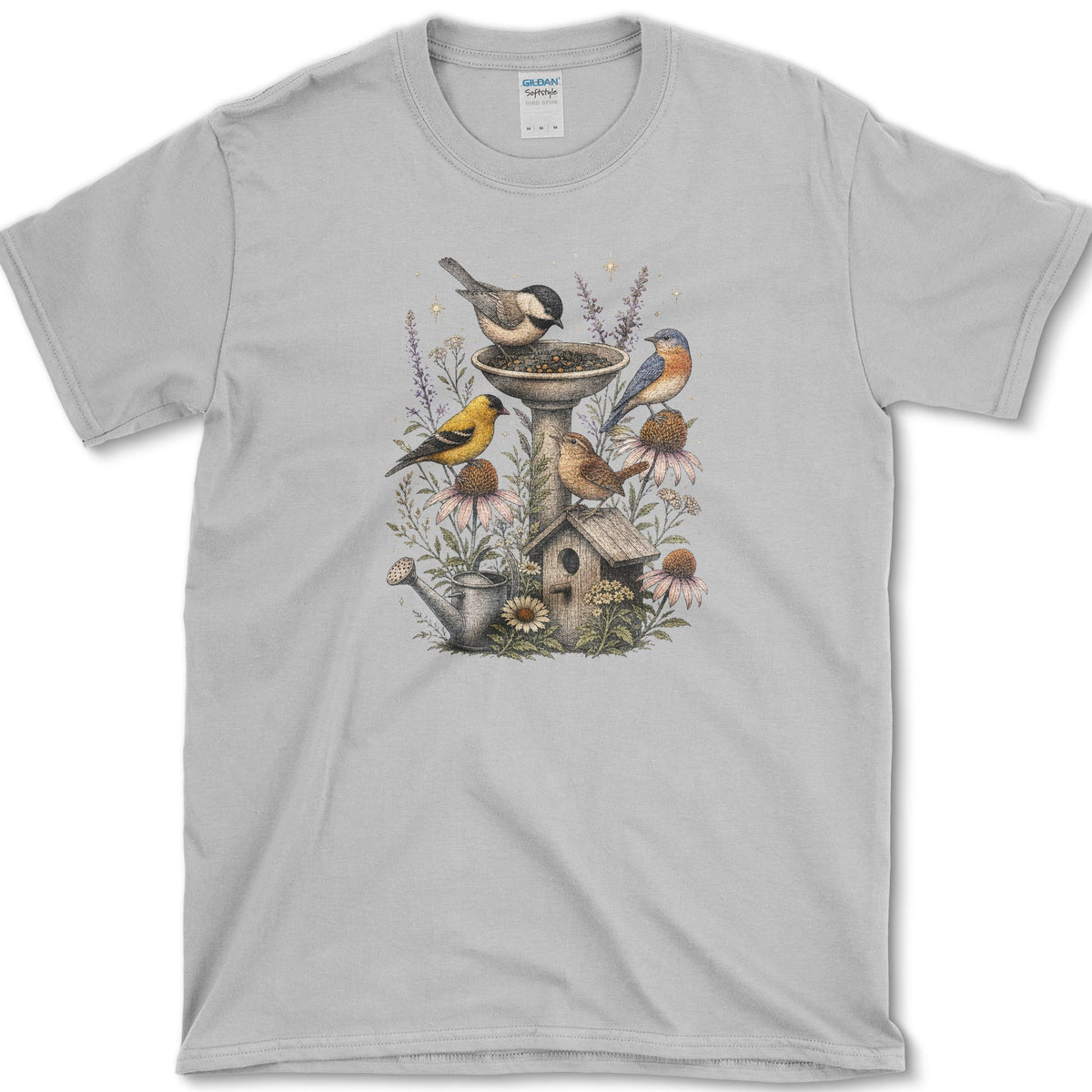 Bird Friendly Gardener T-Shirt S / Sport Grey Essential Tees