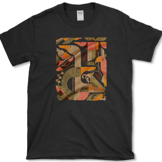 Bird Harmony T-Shirt Black / S Essential Tees