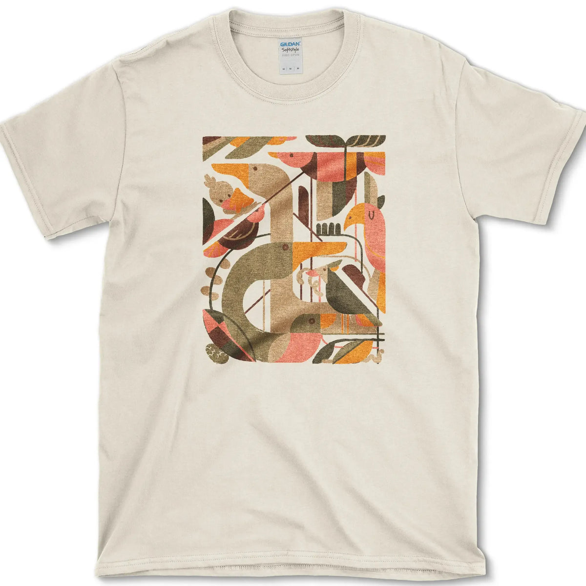 Bird Harmony T-Shirt Natural / S Essential Tees