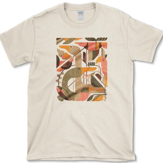 Bird Harmony T-Shirt Natural / S Essential Tees