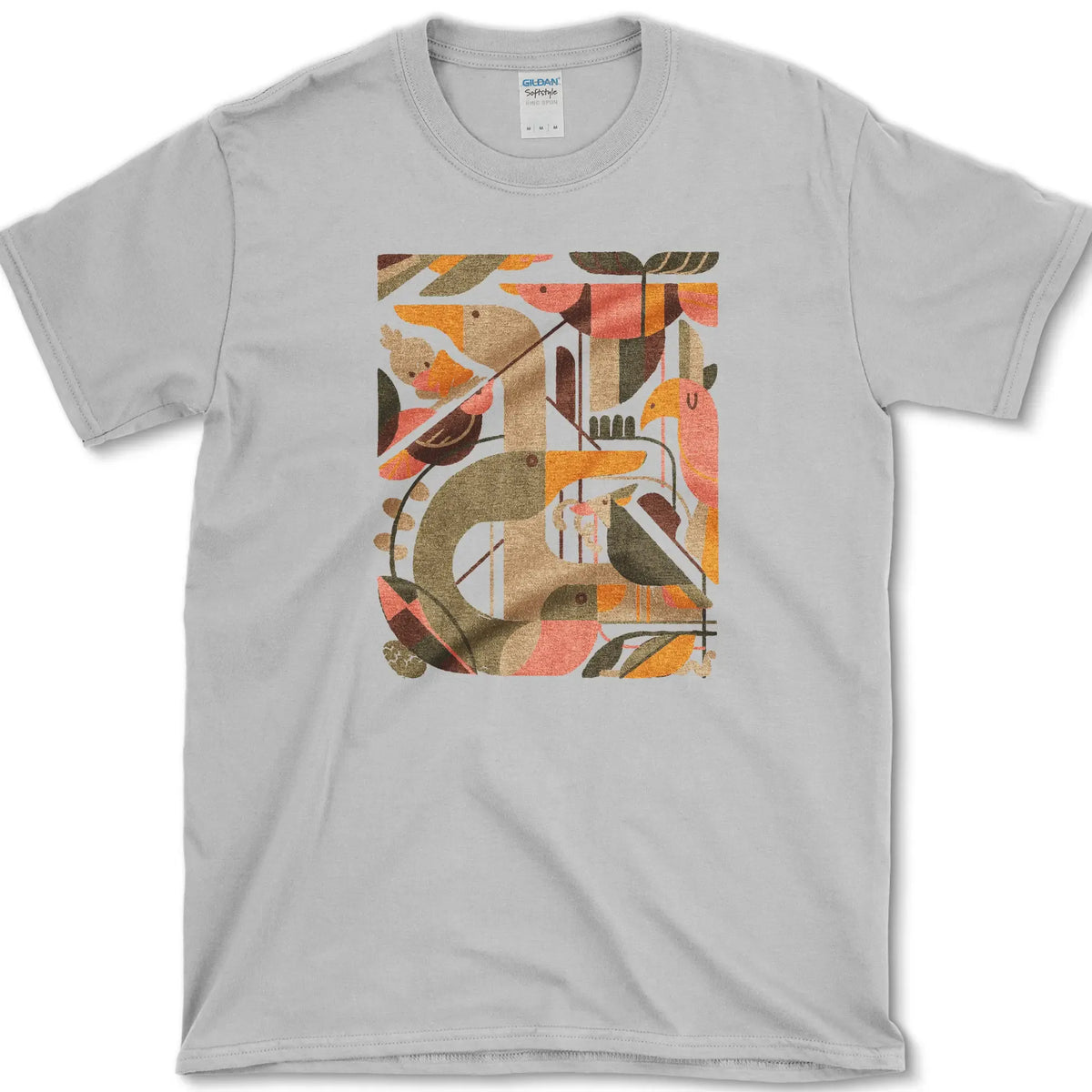 Bird Harmony T-Shirt Sport Grey / S Essential Tees