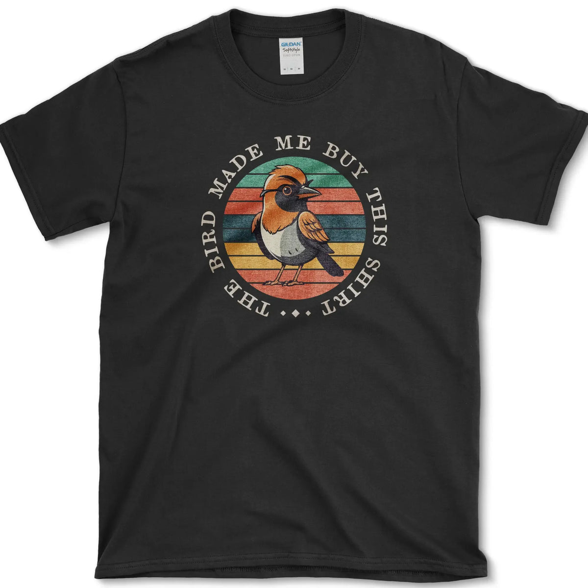 Bird Made Me T-Shirt Black / S Essential Tees
