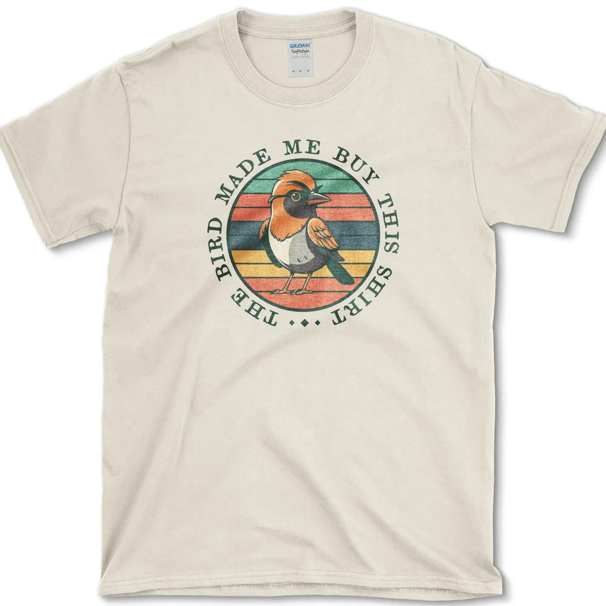 Bird Made Me T-Shirt Natural / S Essential Tees