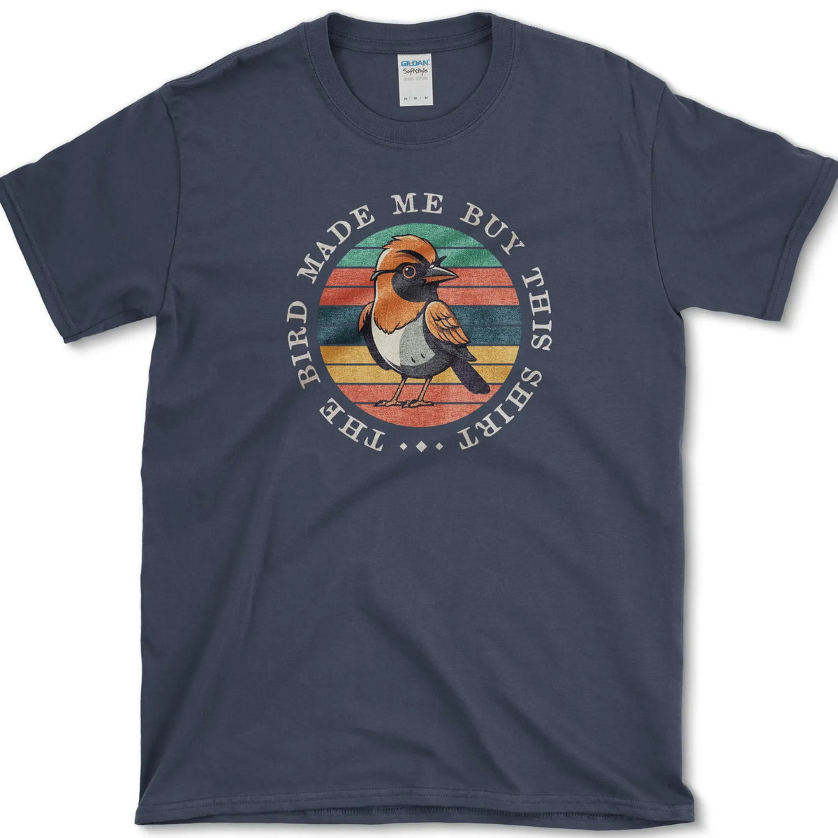 Bird Made Me T-Shirt Navy / S Essential Tees