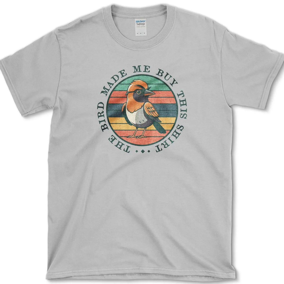 Bird Made Me T-Shirt Sport Grey / S Essential Tees