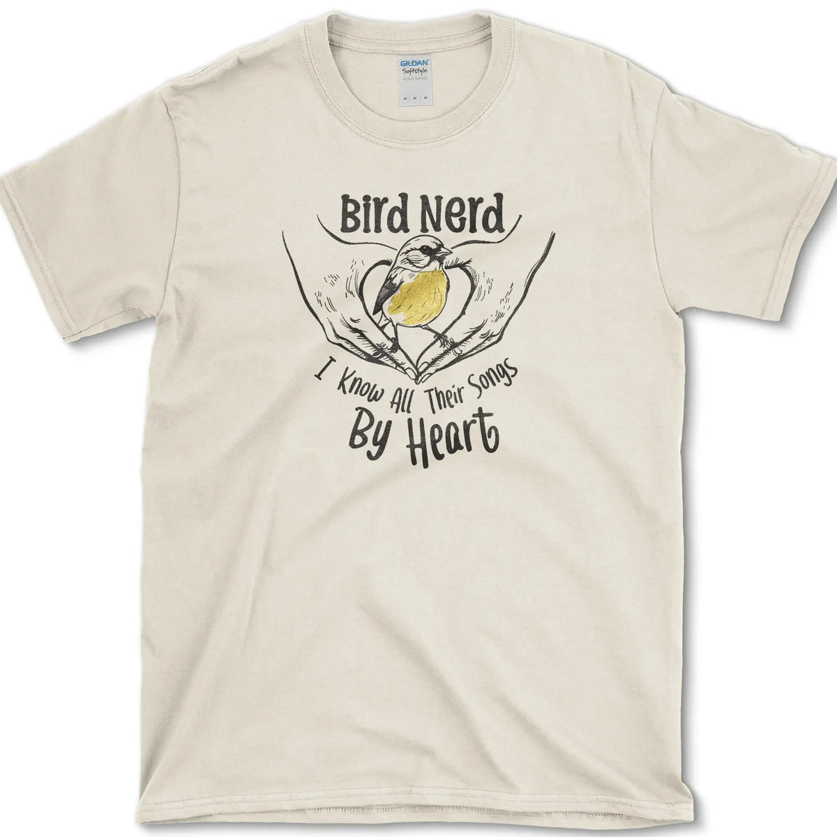 Bird Nerd Song T-Shirt Natural / S Essential Tees