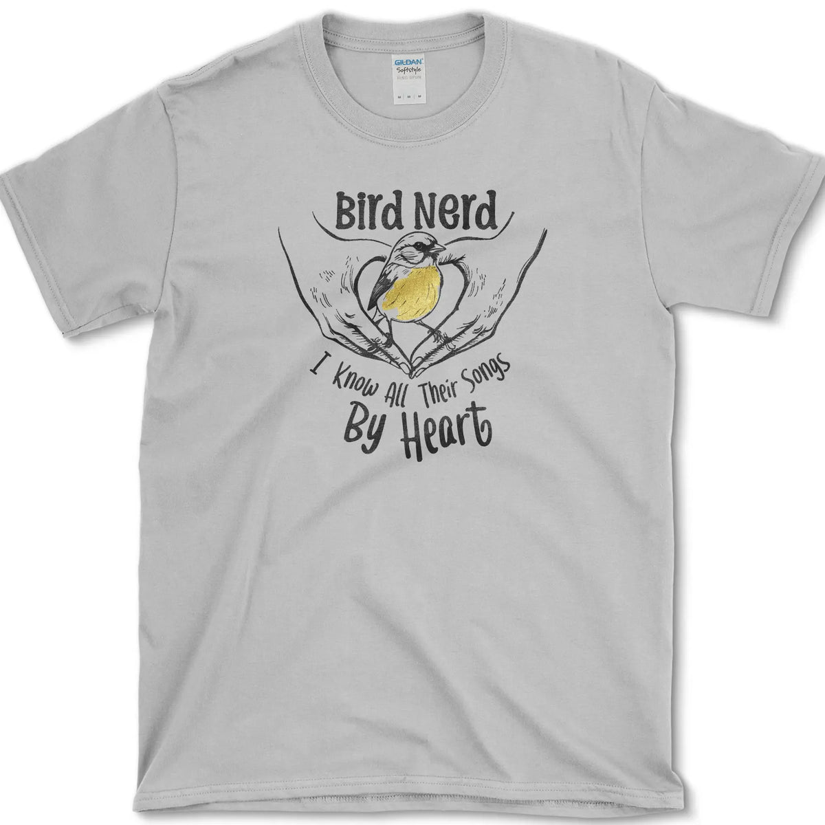 Bird Nerd Song T-Shirt Sport Grey / S Essential Tees