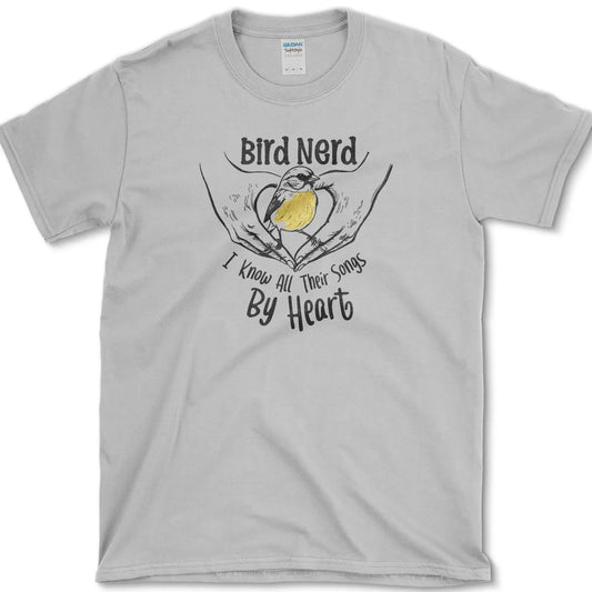 Bird Nerd Song T-Shirt Sport Grey / S Essential Tees