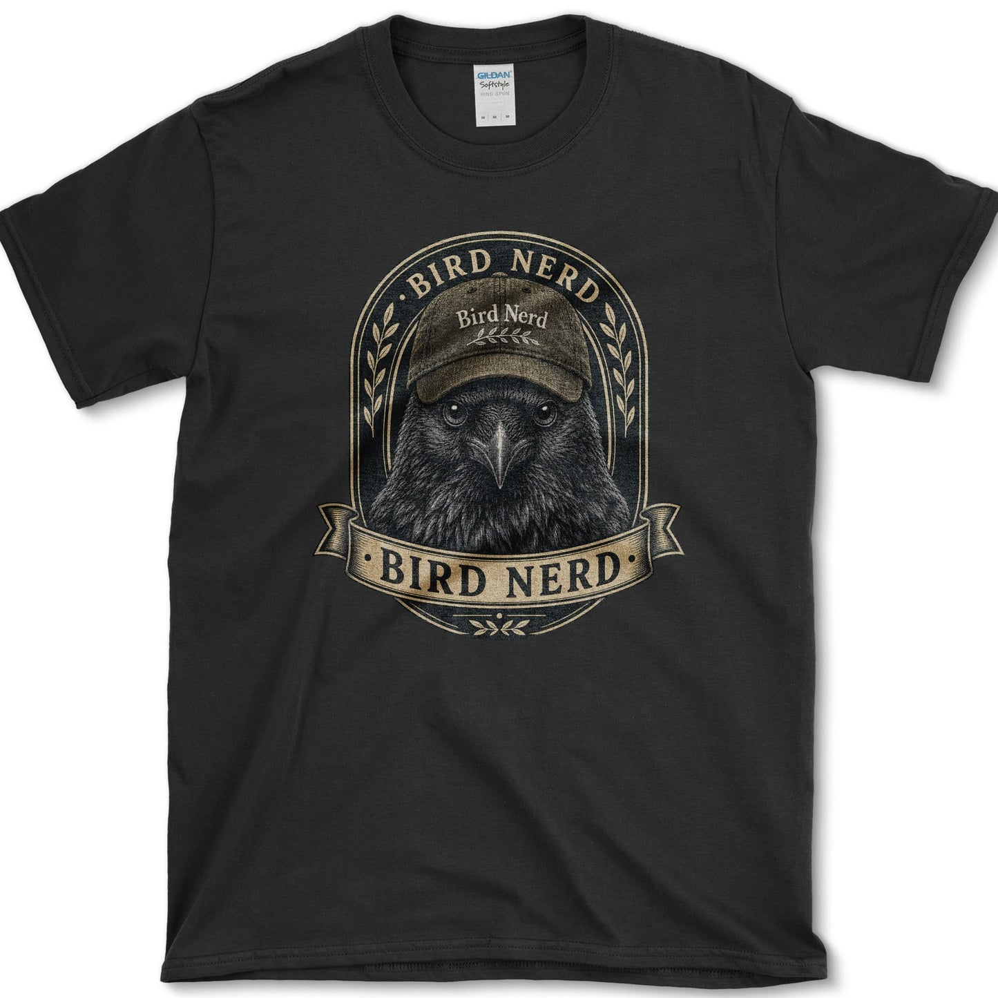 Bird Nerd T-Shirt S / Black Essential Tees