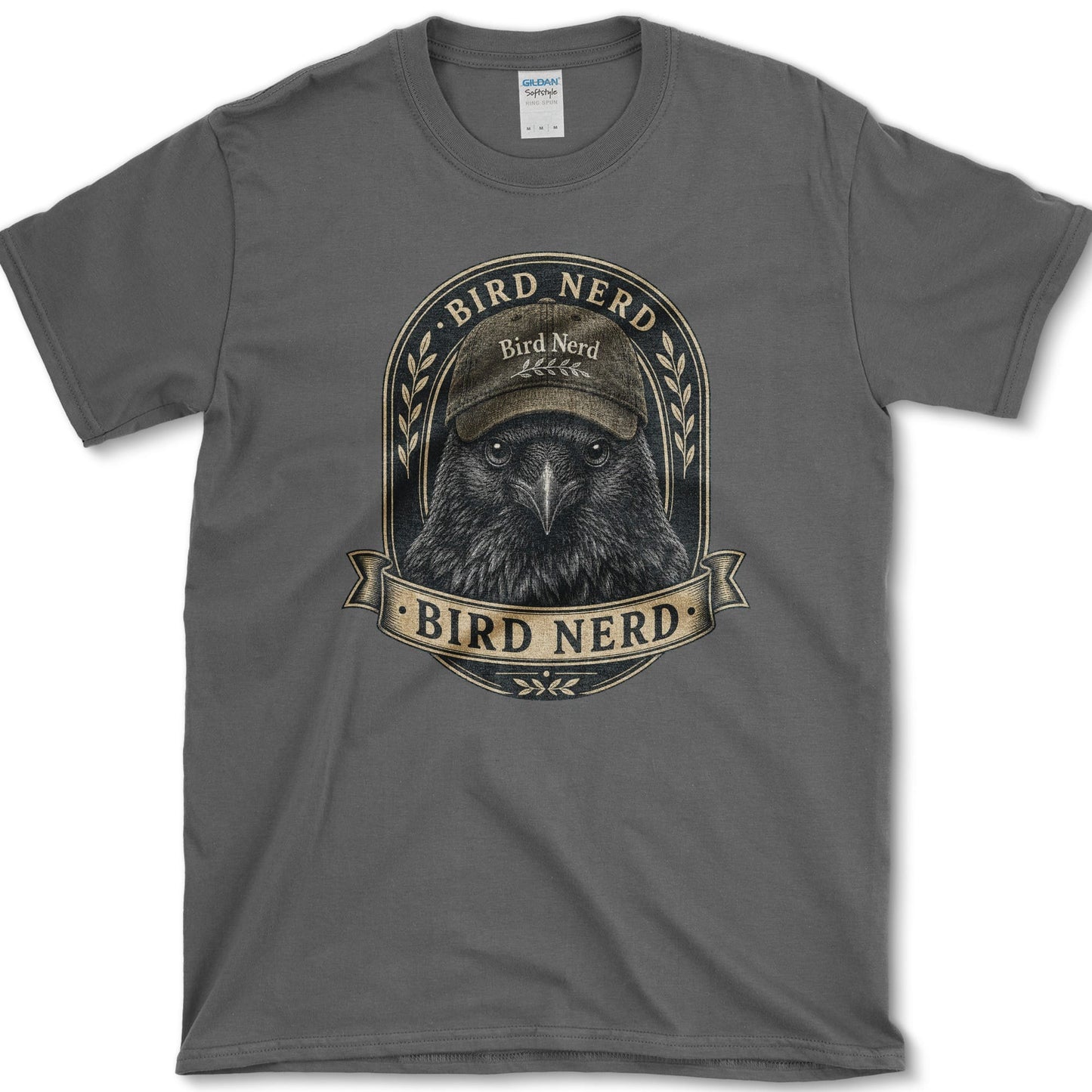 Bird Nerd T-Shirt S / Dark Heather Essential Tees