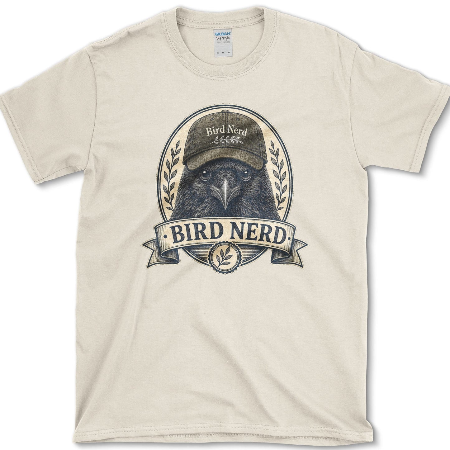 Bird Nerd T-Shirt S / Natural Essential Tees