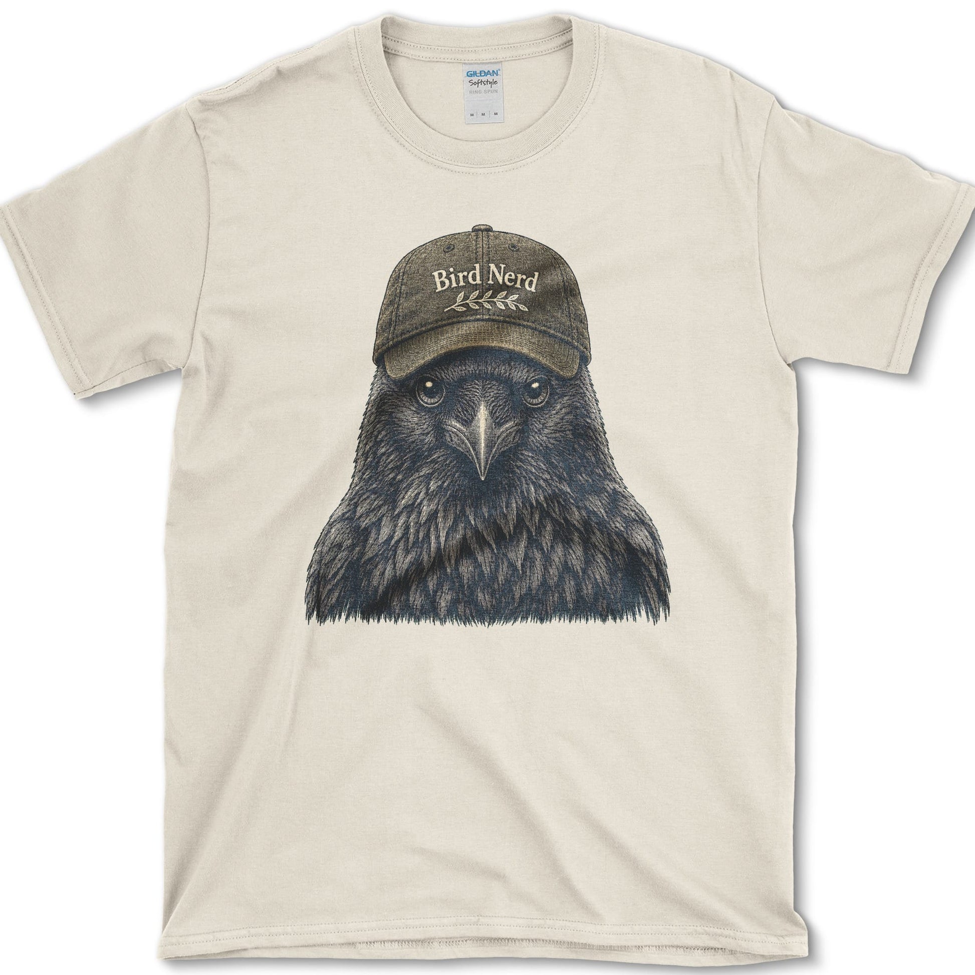 Bird Nerd T-Shirt S / Natural Essential Tees