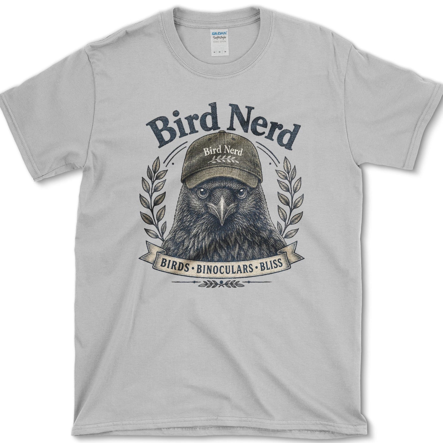 Bird Nerd T-Shirt S / Sport Grey Essential Tees