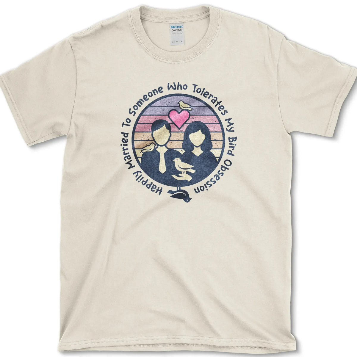 Bird Obsession Marriage T-Shirt Natural / S Essential Tees