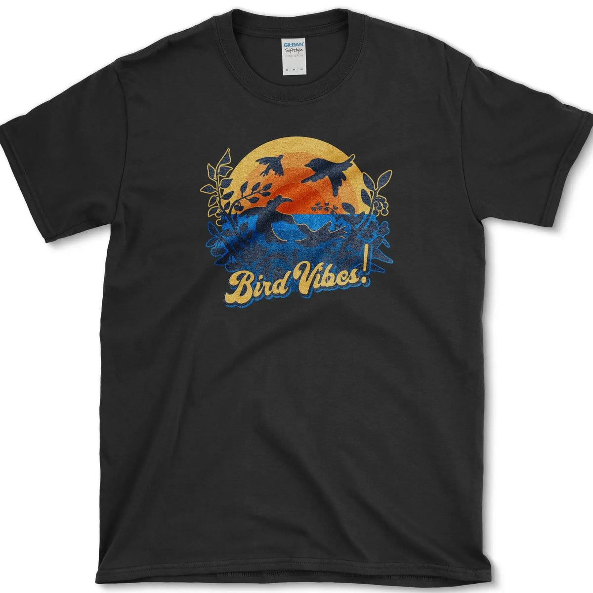 Bird Vibes T-Shirt Black / S Essential Tees