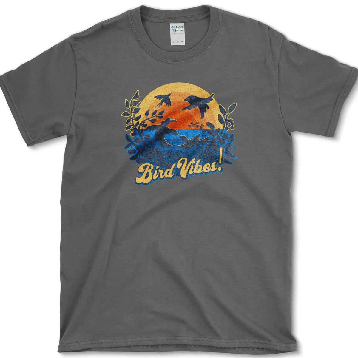 Bird Vibes T-Shirt Dark Heather / S Essential Tees