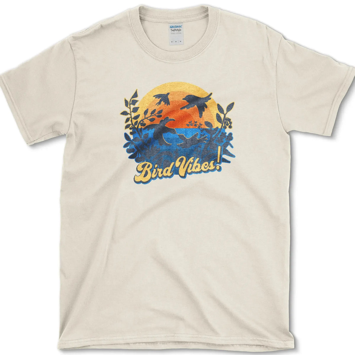 Bird Vibes T-Shirt Natural / S Essential Tees