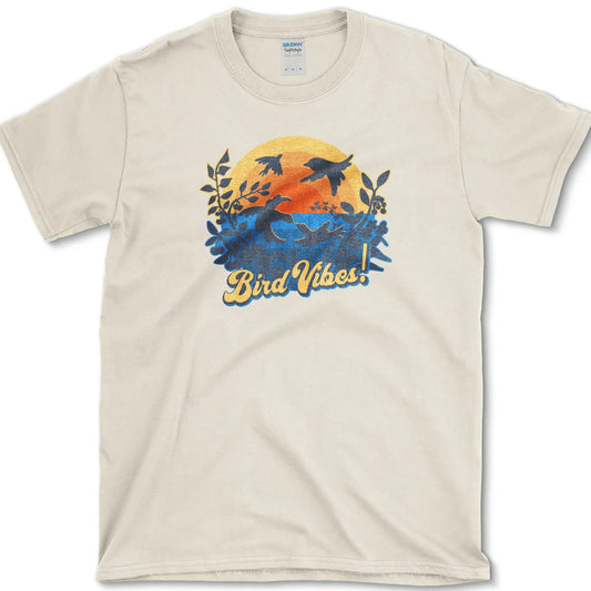Bird Vibes T-Shirt Natural / S Essential Tees