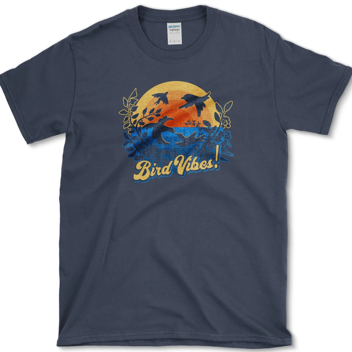 Bird Vibes T-Shirt Navy / S Essential Tees