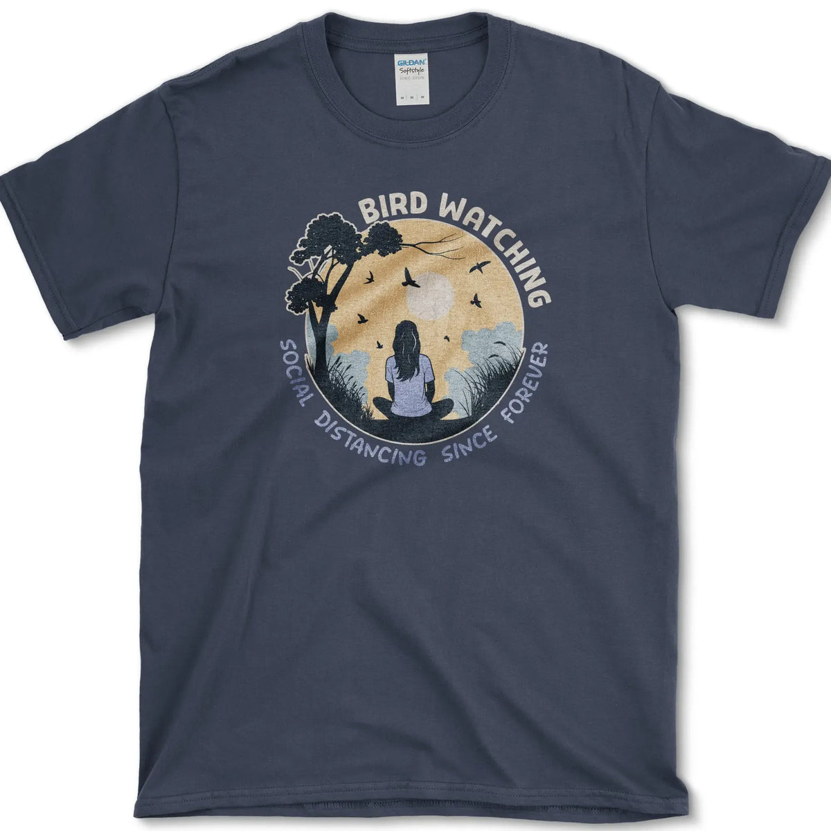 Bird Watching Forever T-Shirt Navy / S Essential Tees
