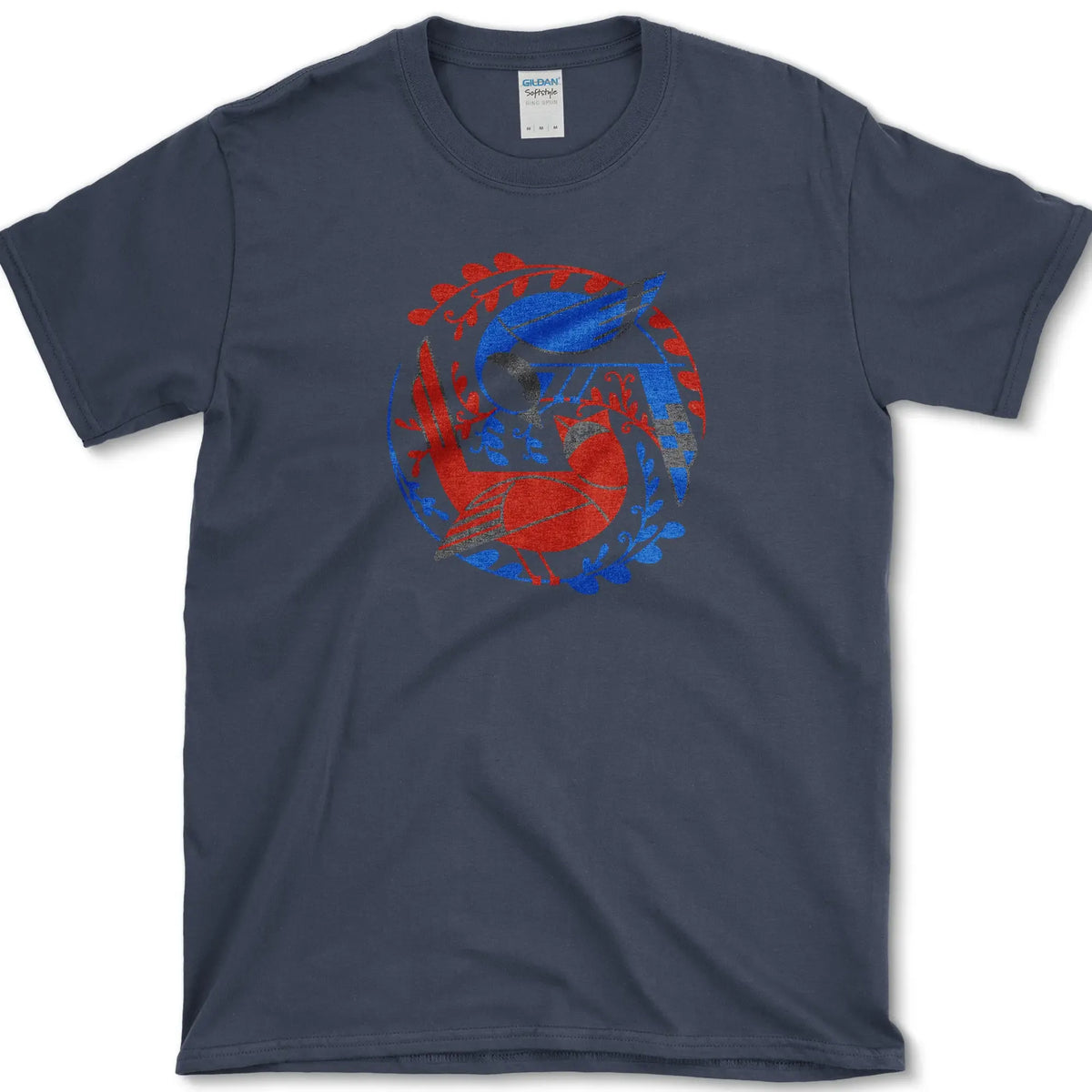 Birds In The Garden T-Shirt Navy / S Essential Tees