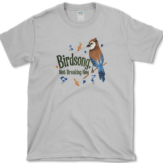 Birdsong Not News T-Shirt S / Sport Grey Essential Tees