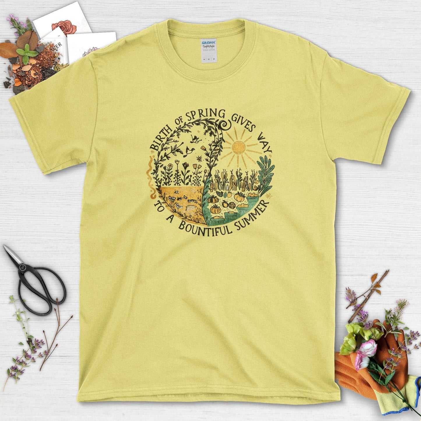 Birth of Spring T-Shirt Cornsilk / S T-Shirt