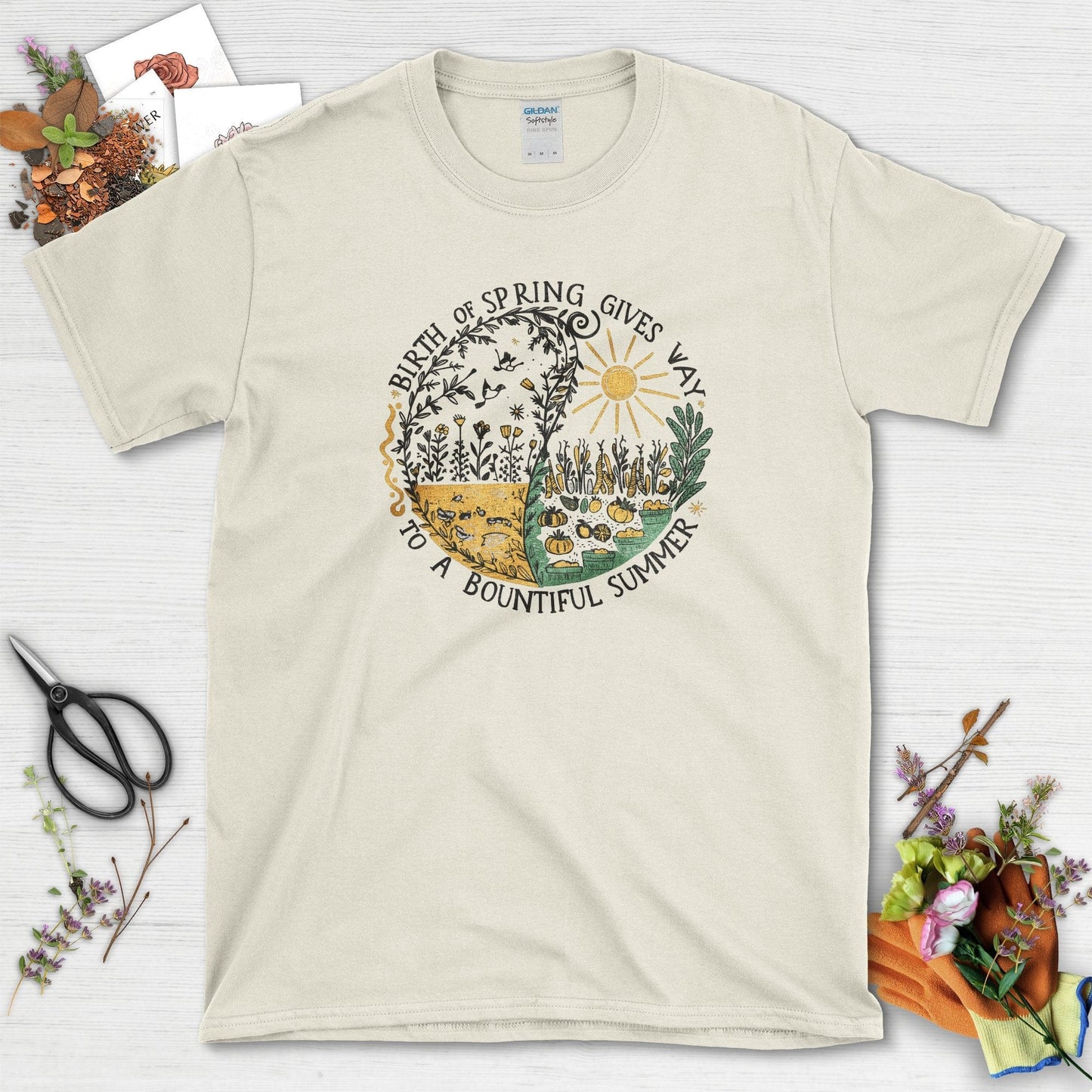 Birth of Spring T-Shirt Natural / S T-Shirt