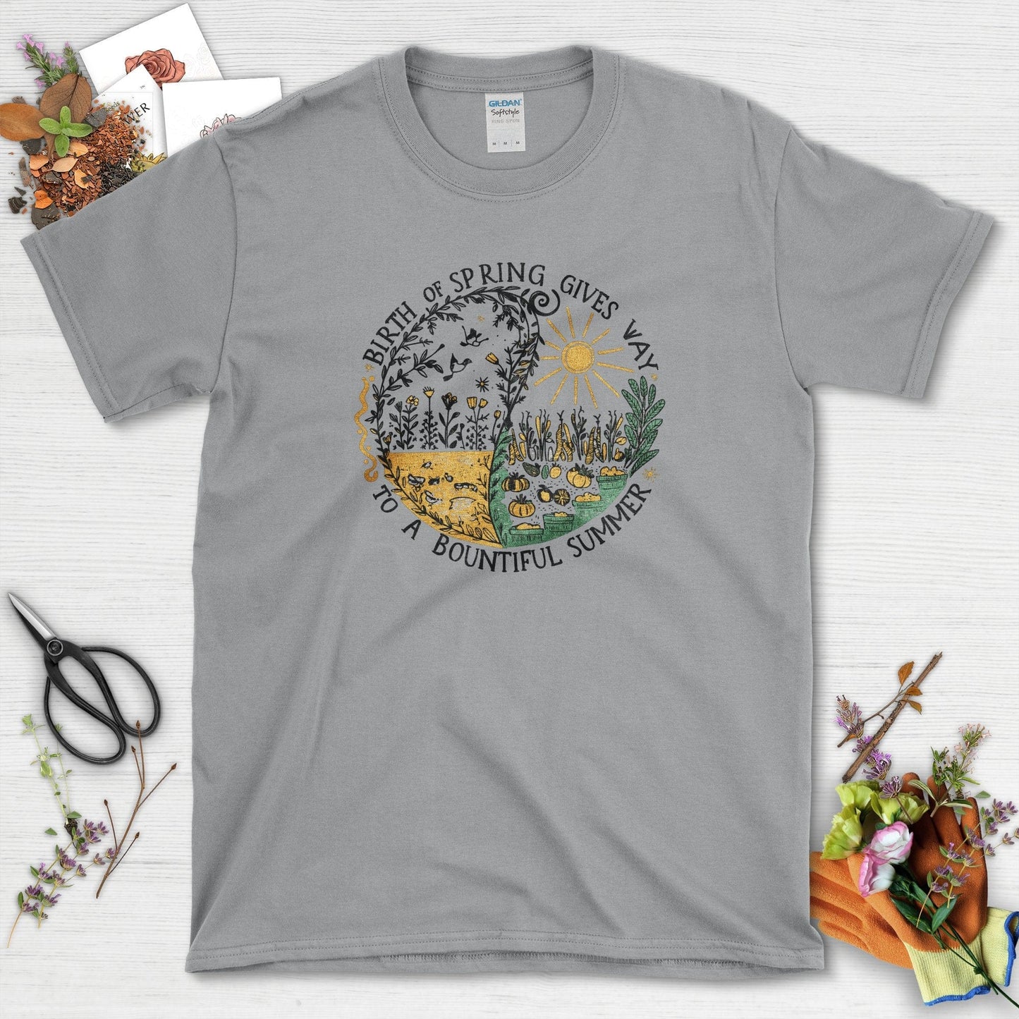 Birth of Spring T-Shirt Sport Grey / S T-Shirt