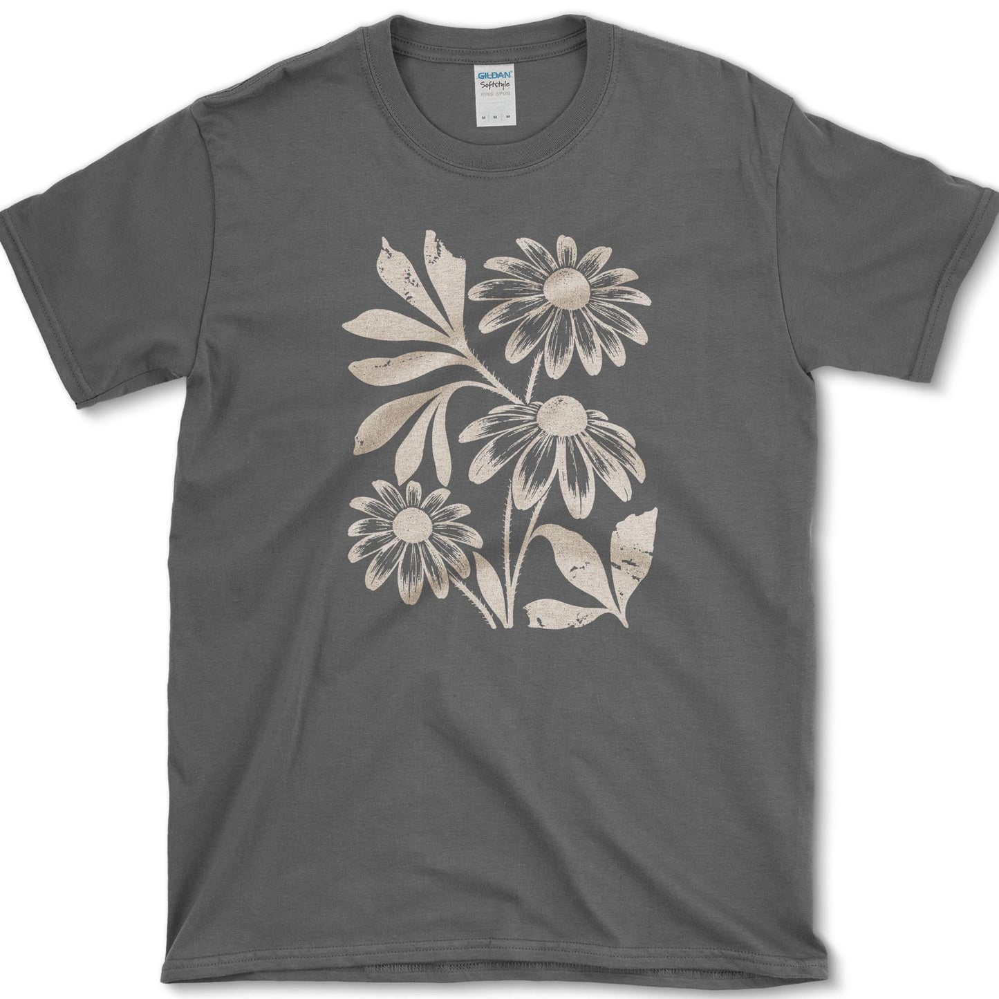 Black Eyed Susan T-Shirt S / Dark Heather Essential Tees