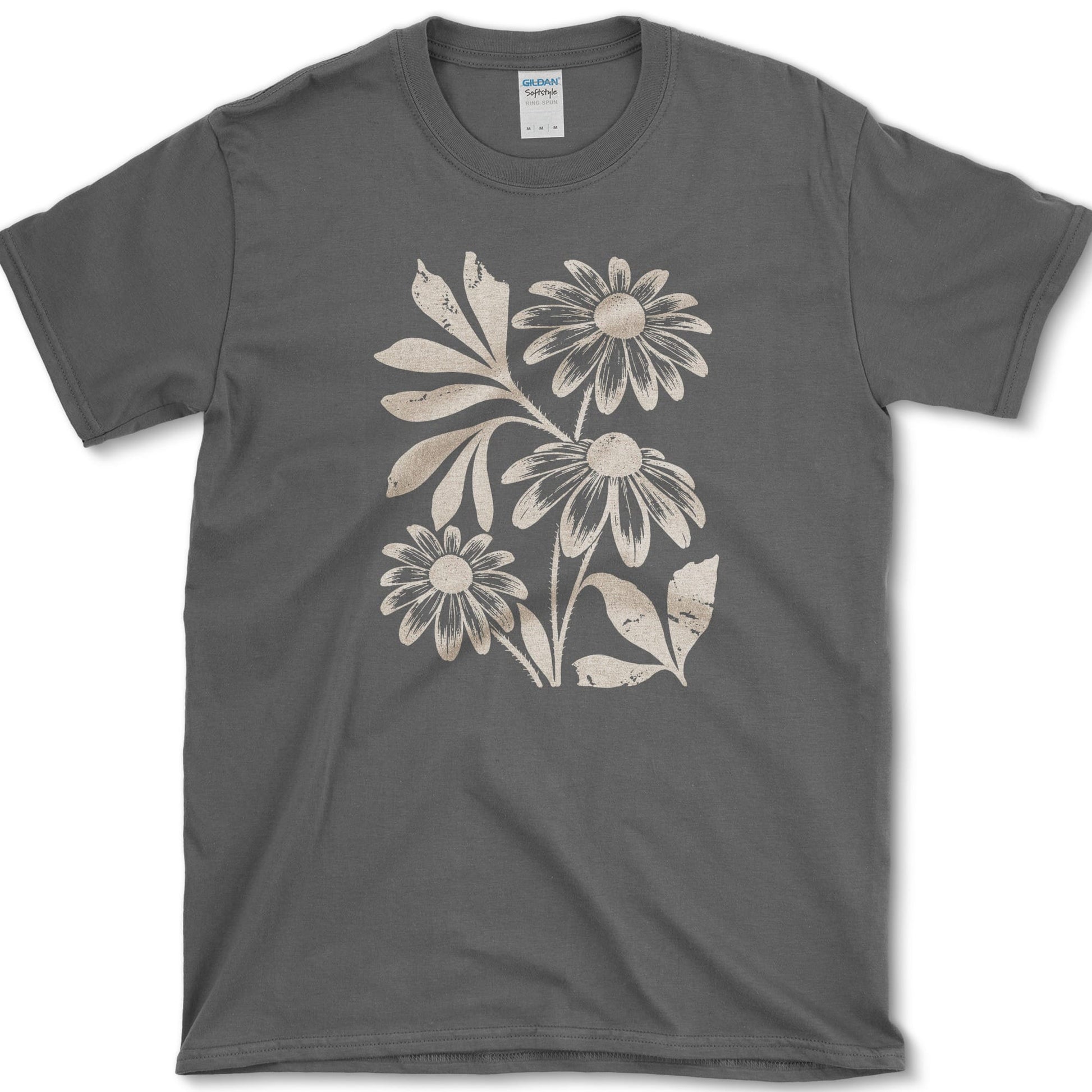 Black Eyed Susan T-Shirt S / Dark Heather Essential Tees