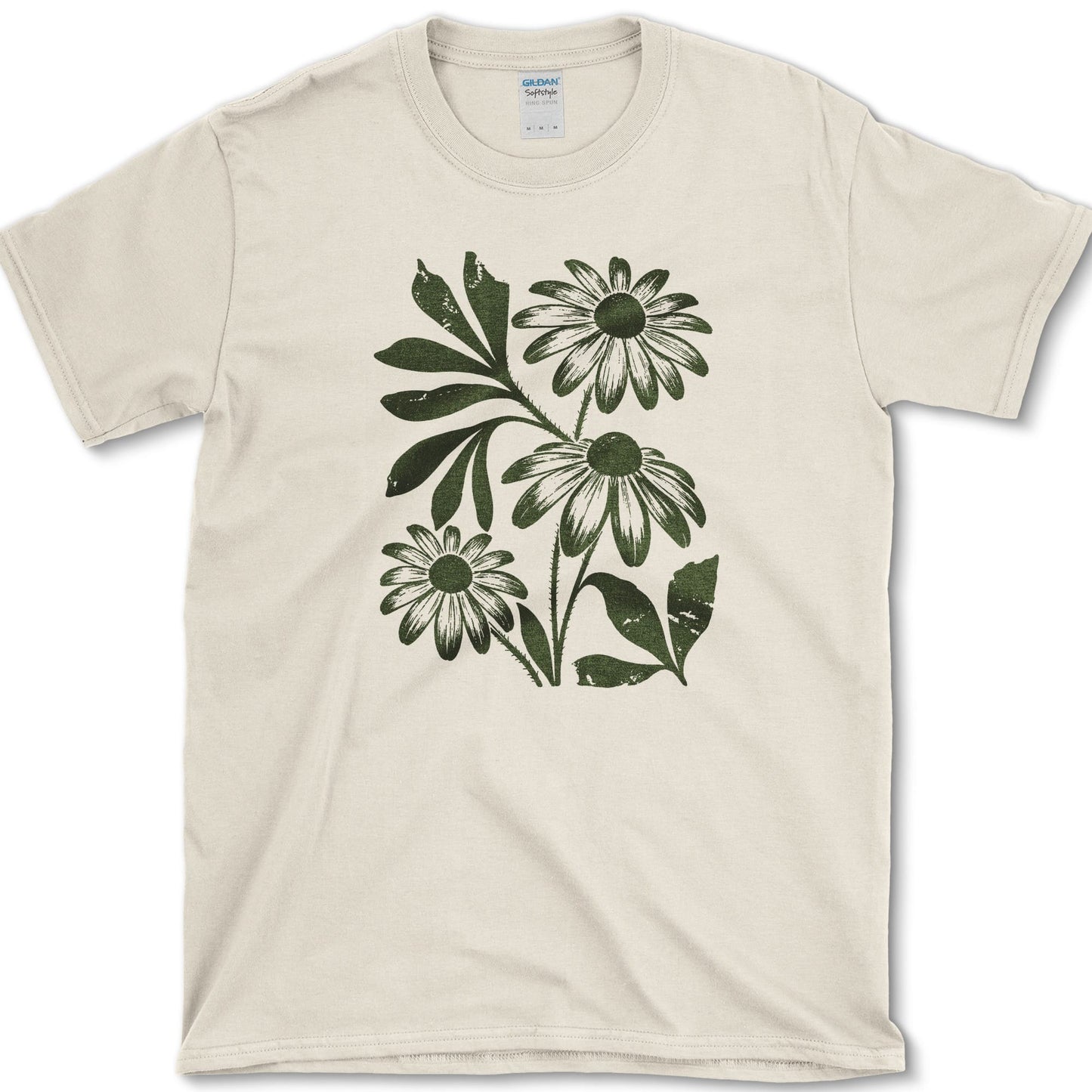 Black Eyed Susan T-Shirt S / Natural Essential Tees
