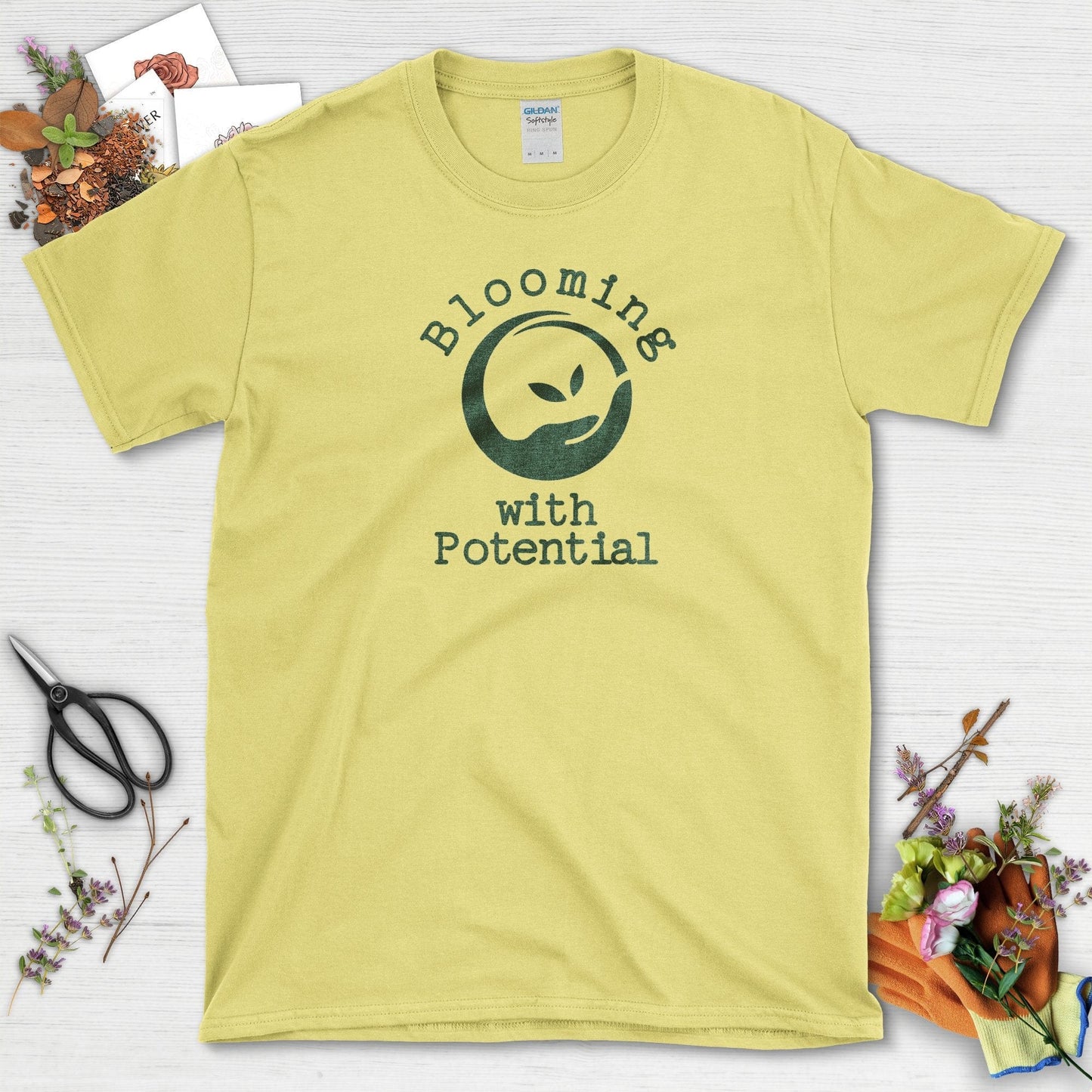 Blooming with Potential T-Shirt Cornsilk / S T-Shirt