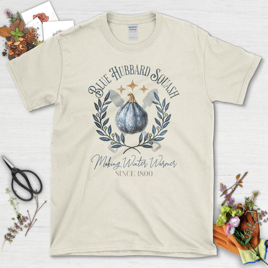 Blue Hubbard Squash T-Shirt Natural / S T-Shirt