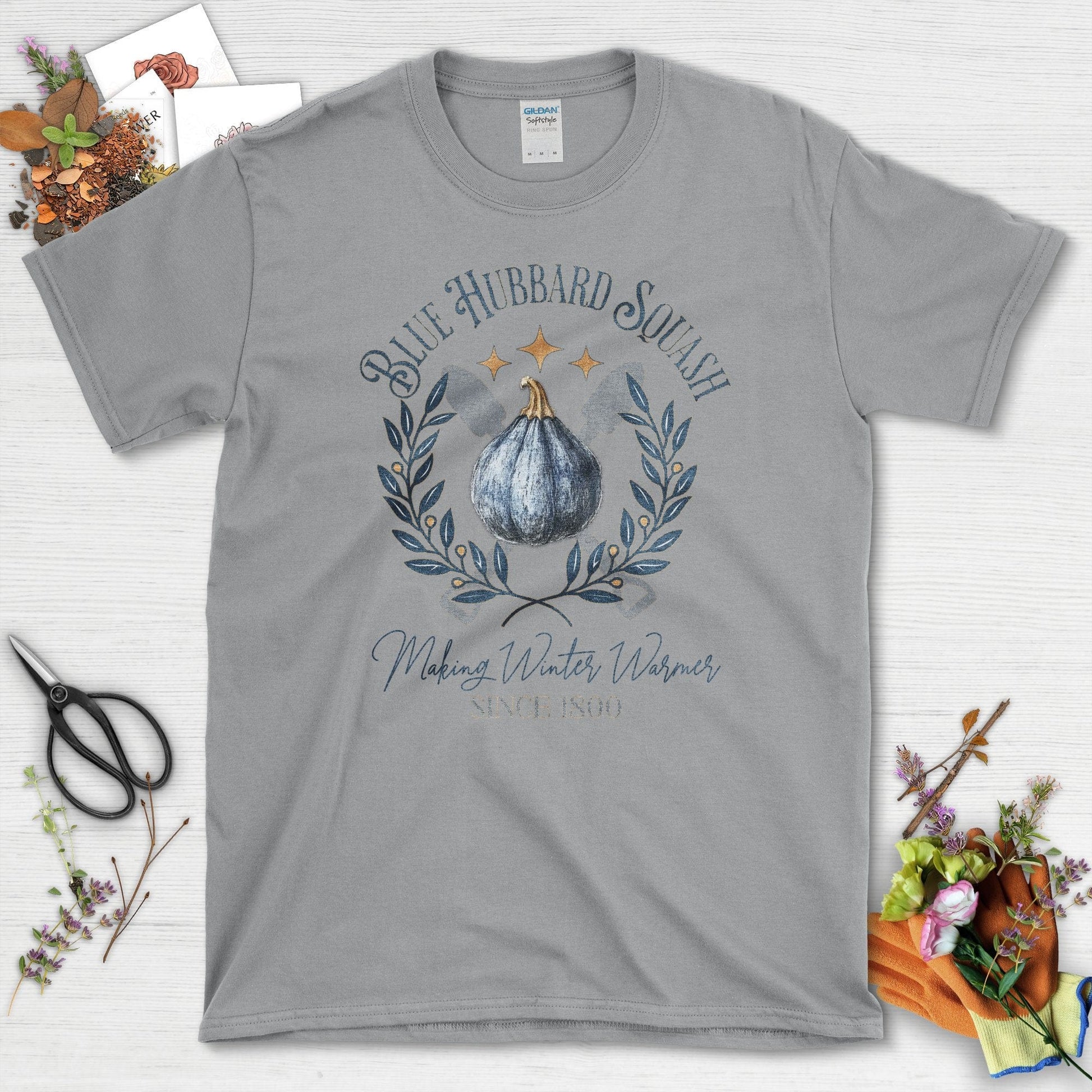 Blue Hubbard Squash T-Shirt Sport Grey / S T-Shirt