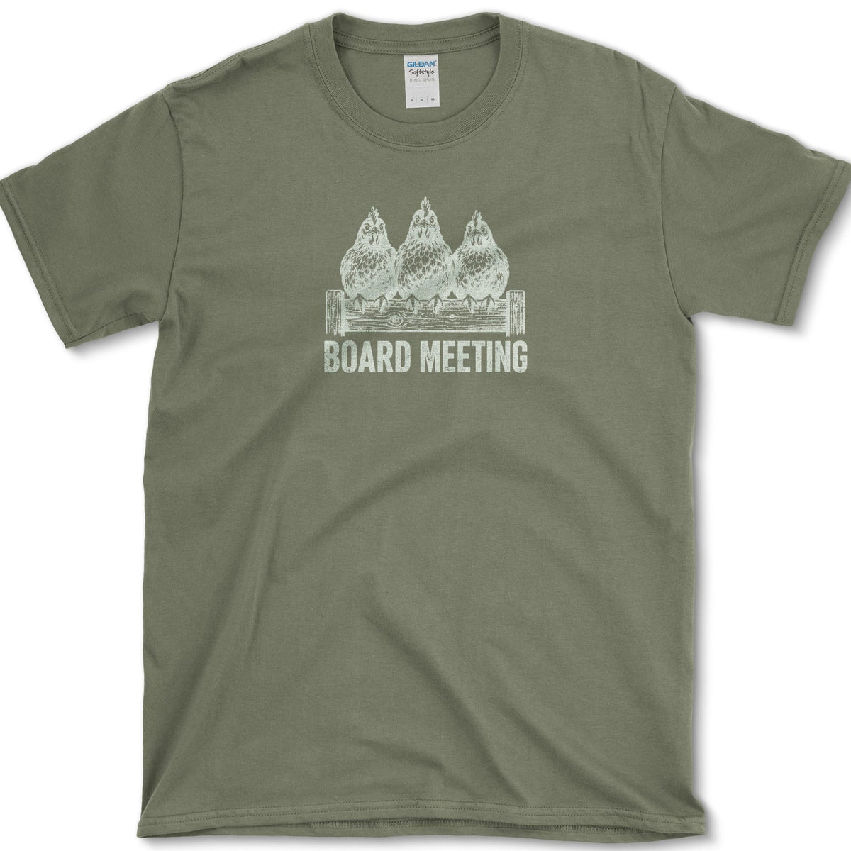 Board Meeting Hens T-Shirt Military Green / S Essential Tees