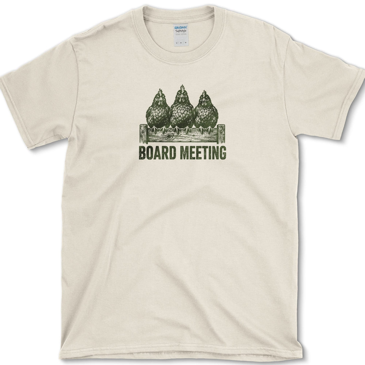Board Meeting Hens T-Shirt Natural / S Essential Tees