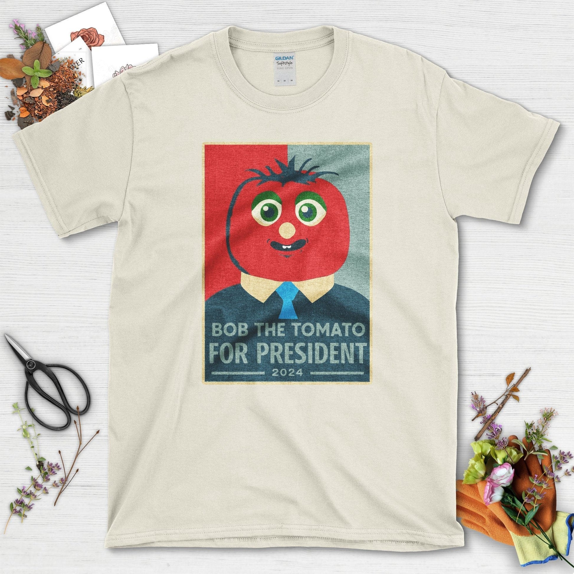 Bob for President T-Shirt Natural / S T-Shirt