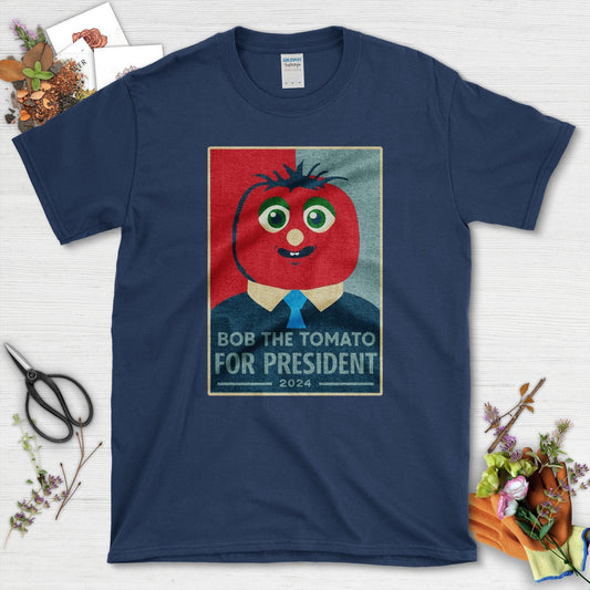 Bob for President T-Shirt Navy / S T-Shirt
