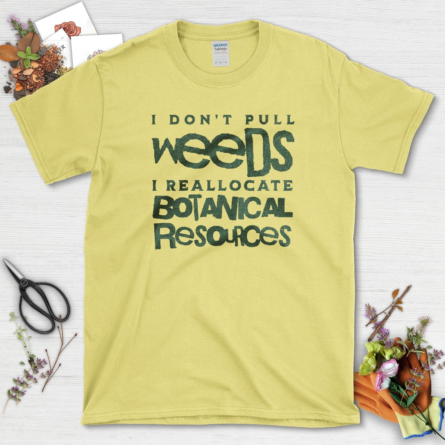 Botanical Resources T-Shirt Cornsilk / S Physical Item