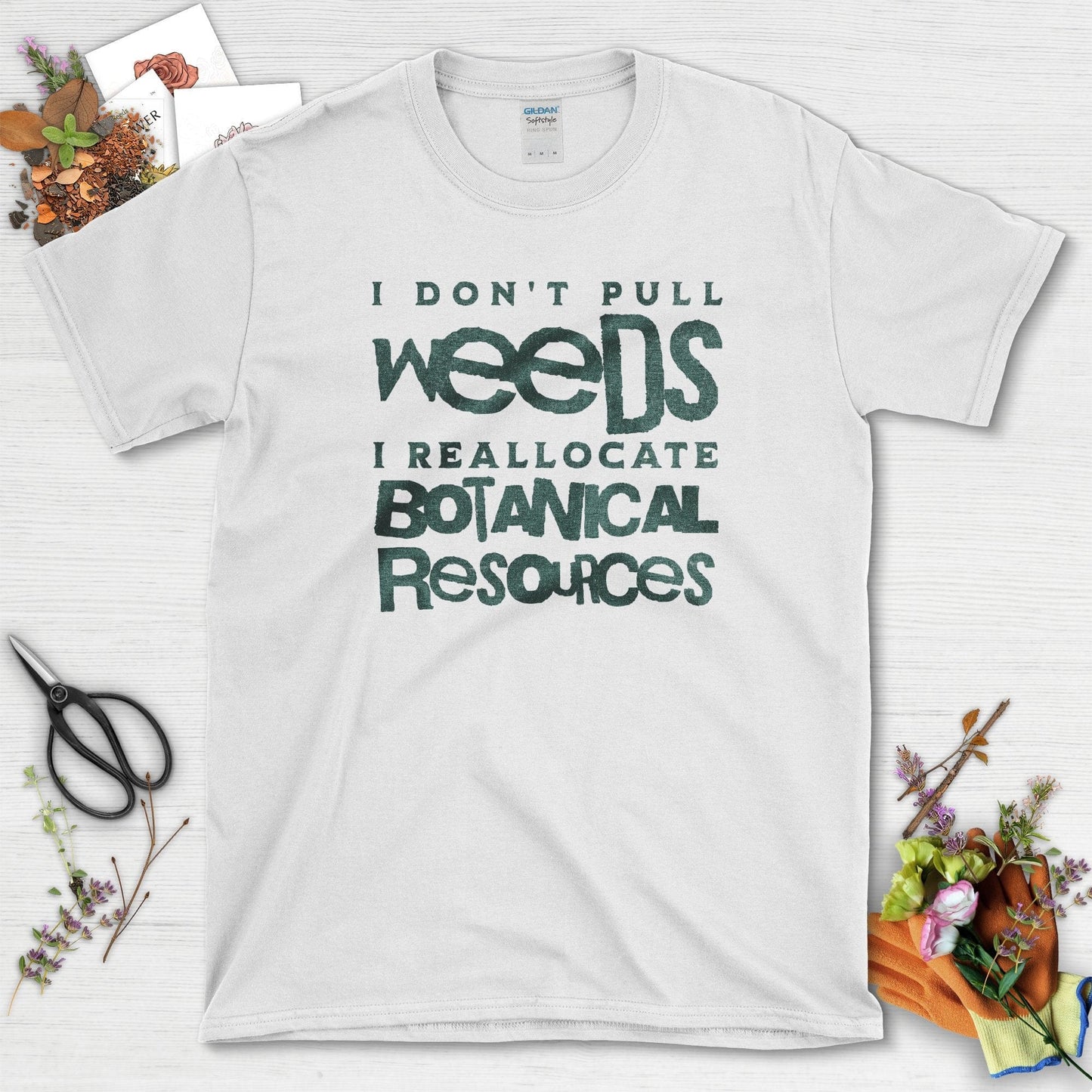 Botanical Resources T-Shirt White / S Physical Item