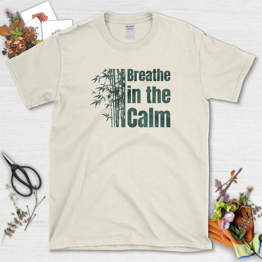 Breathe in the Calm T-Shirt Natural / S T-Shirt