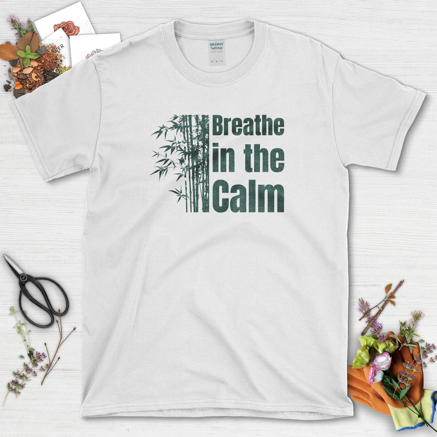 Breathe in the Calm T-Shirt White / S T-Shirt