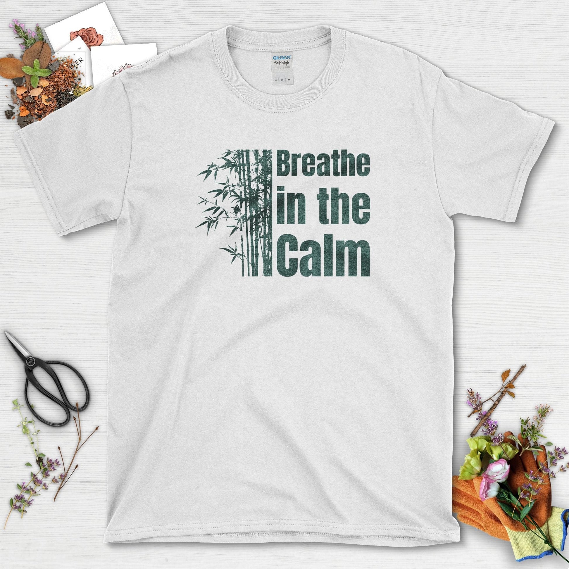 Breathe in the Calm T-Shirt White / S T-Shirt