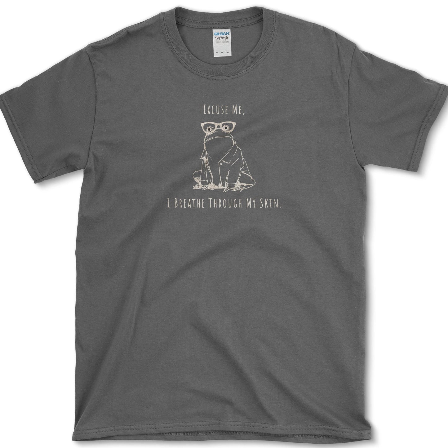 Breathe Through Skin T-Shirt Dark Heather / S Essential Tees