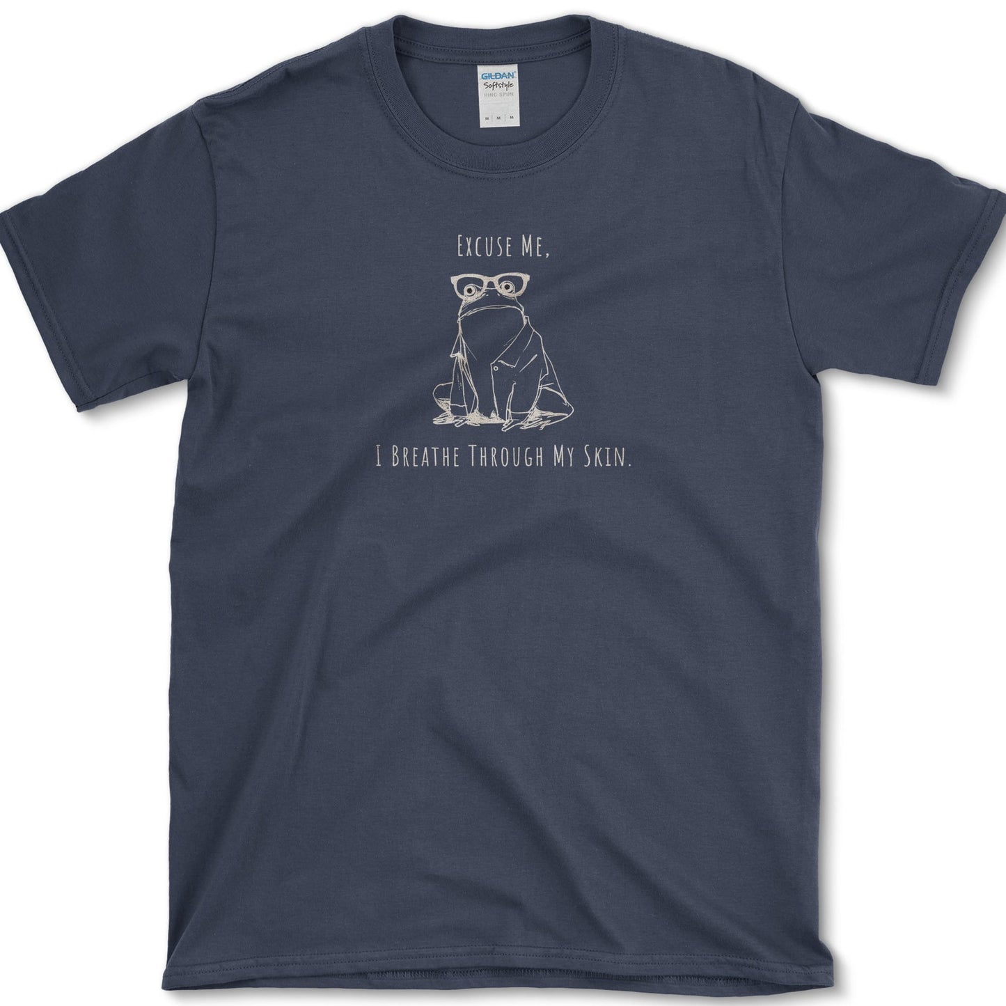 Breathe Through Skin T-Shirt Navy / S Essential Tees